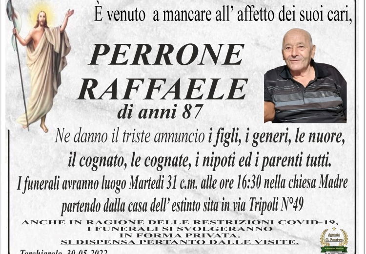 ANNUNCIO PERRONE RAFFAELE